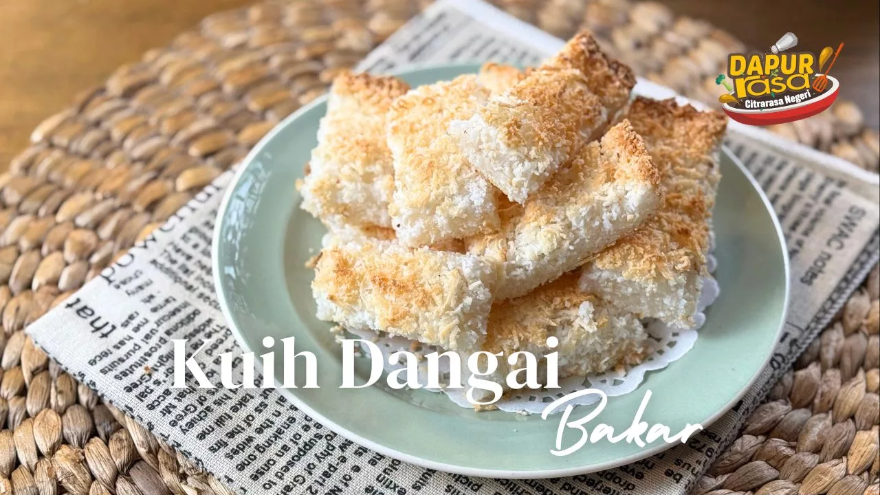 Sekali Masak Wangi Satu Dapur. Begini Cara Buat Kuih Dangai Bakar ...
