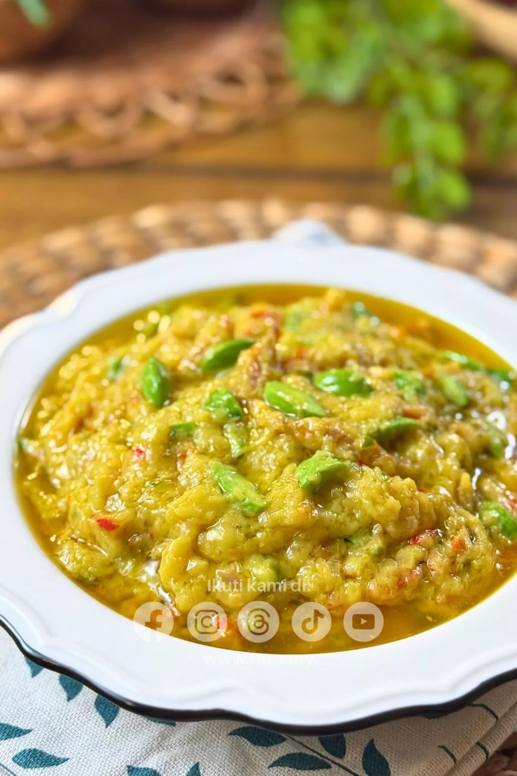 Sambal Goreng Tempoyak Paling Padu, Pedas Masam Lemak Buat Nasi Bertambah