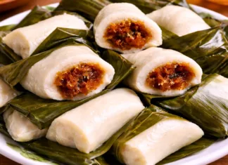 Kuih Tepung Bungkus Tradisional Paling Lembut & Sedap, Resipi Mudah Yang Buat Ramai Teruja