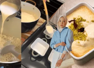 Resipi Ringkas Pencuci Mulut PUDING NASI Cara Hanis Zalikha, Penuh Khasiat & Mudah Buat!