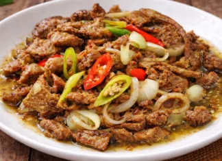 Daging Resipi Daging Goreng Kunyit Cara Orang Kelantan Paling Sedap & Simple