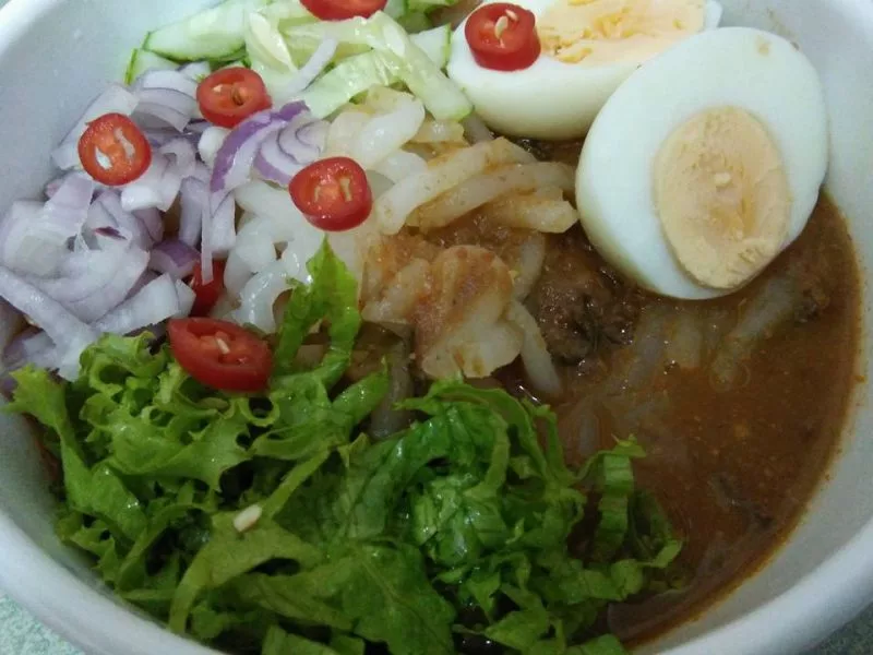 Resipi LAKSA PENANG EKSPRESS Guna Sardin Dalam Tin, 30 minit Siap & Sedap!