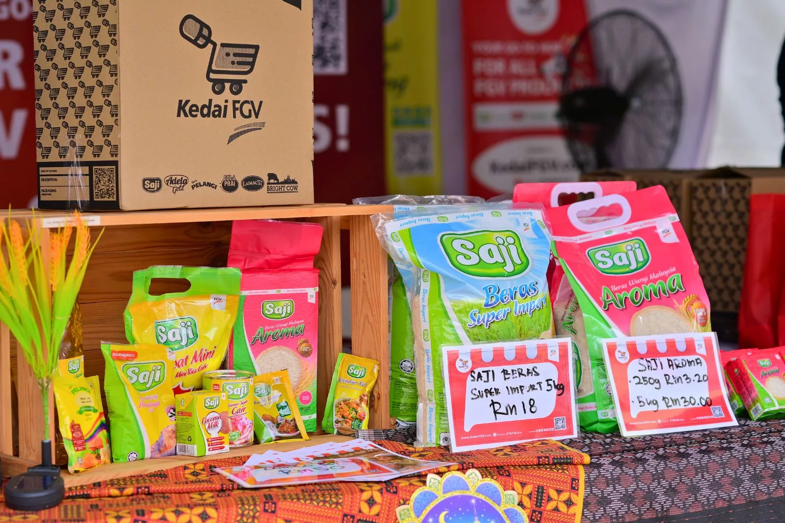 Nasi Lagi Sedap, Wangi & Gebu. Ini Rahsia Beras Wangi SAJI Aroma Jadi Pilihan Ramai