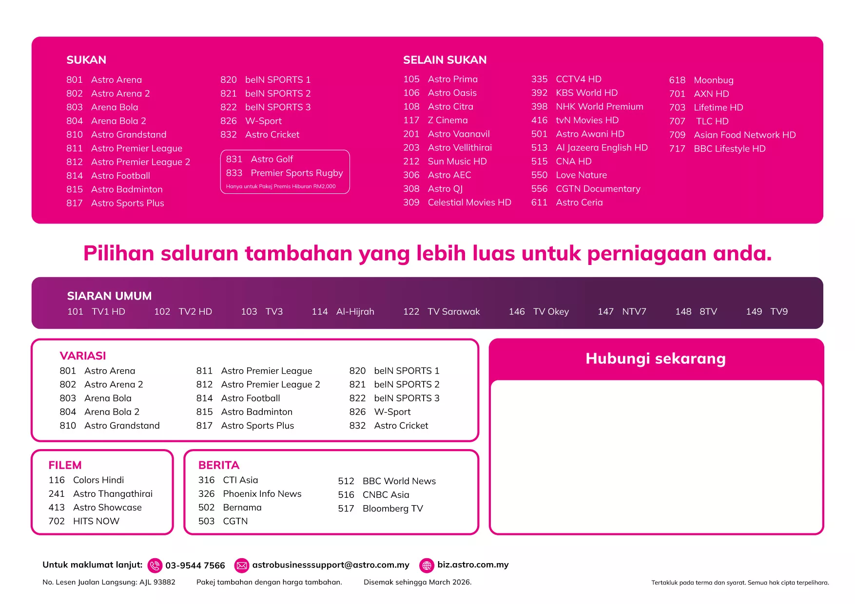 Astro BizOne Bantu Pengusaha F&B Tarik Lebih Ramai Pelanggan