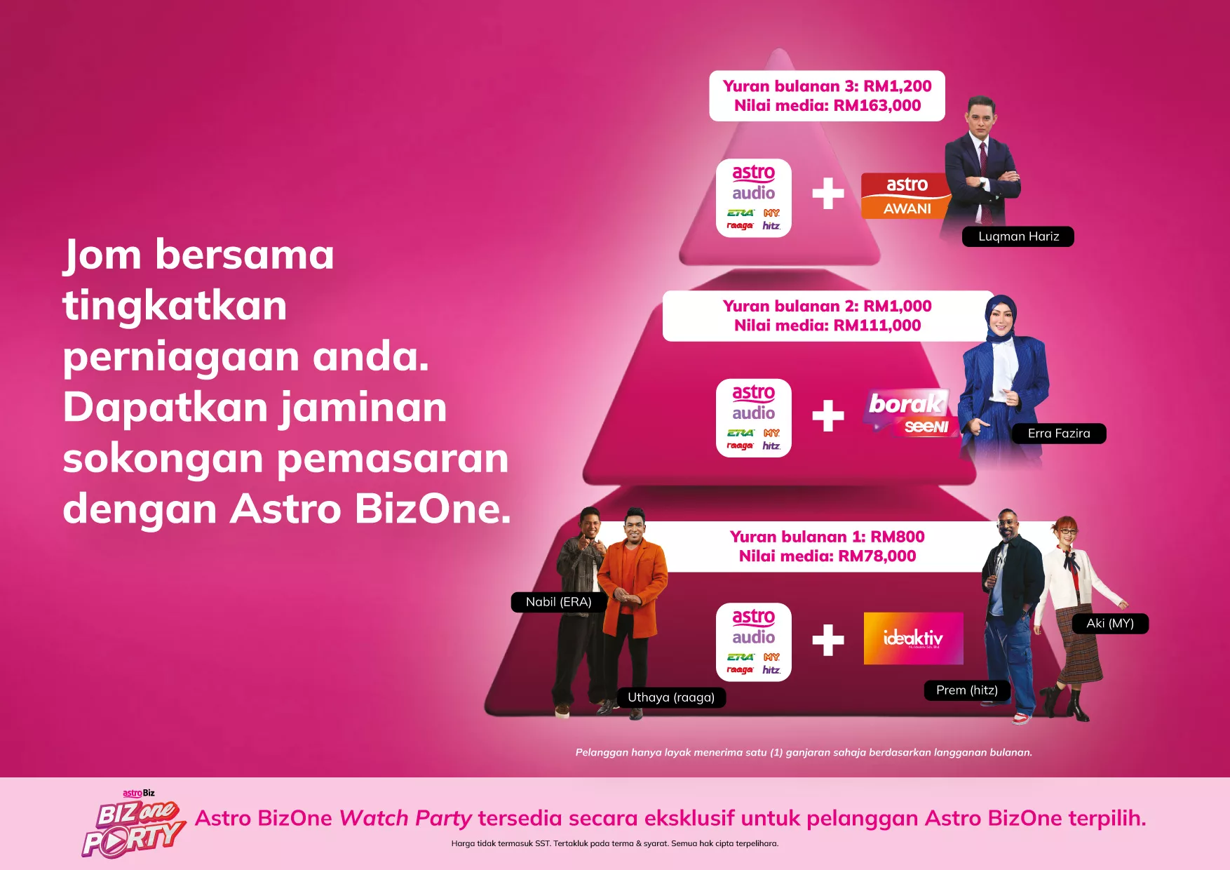 Astro BizOne Bantu Pengusaha F&B Tarik Lebih Ramai Pelanggan