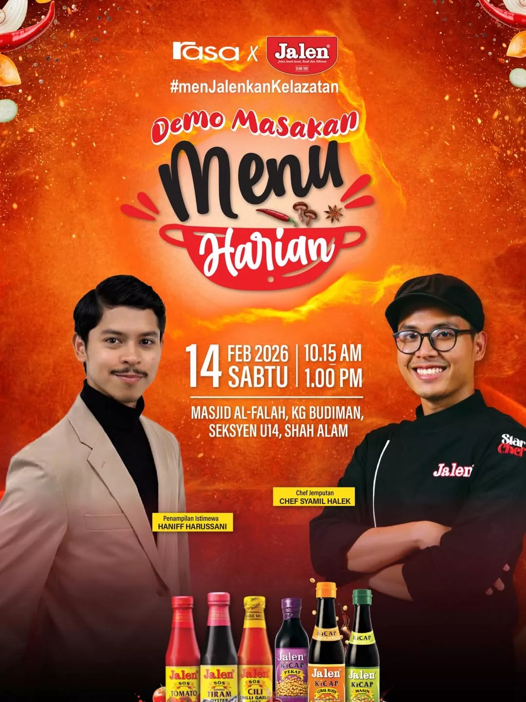 Demo Masakan Menu Harian RASA x JALEN: Inisiatif Inspirasi Hebat Dekati Komuniti Malaysia