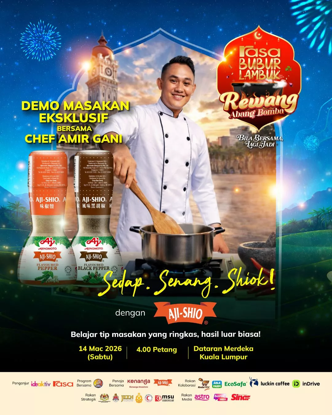 RASA Bubur Lambuk Rewang Abang Bomba 2026 Bakal Pecah Rekod Malaysia Dengan 16,000 Pek Bubur Lambuk