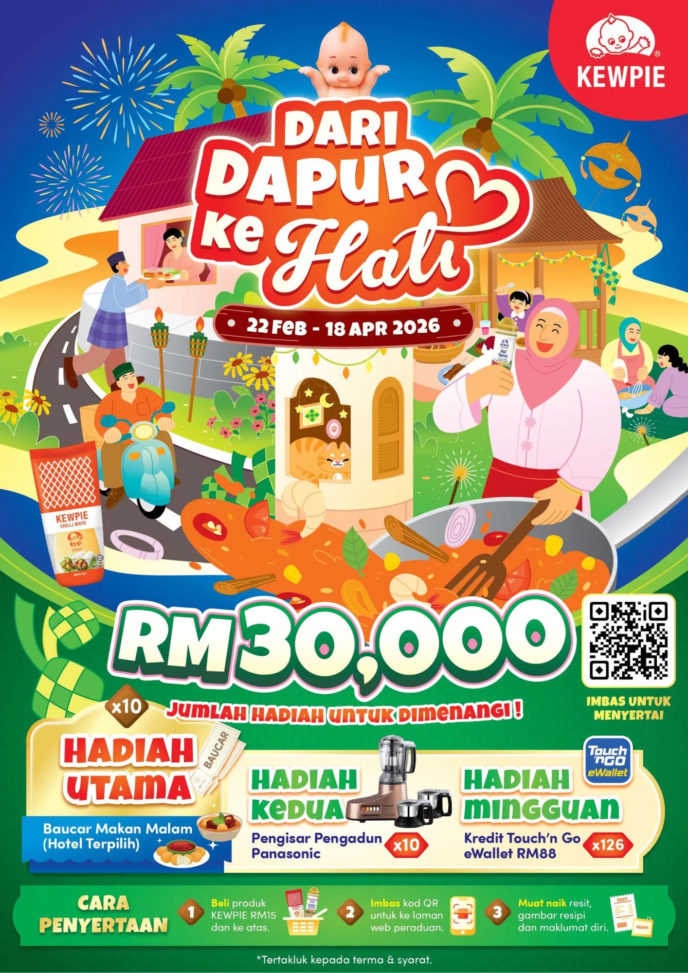 Rasa Menyatukan, KEWPIE Sempurnakan, Dari Dapur Ke Hati