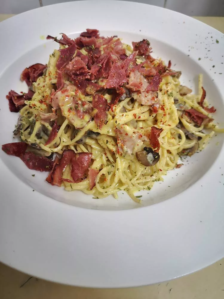 Ikut Resepi Ini Dapat Buat World Class Pasta Carbonara Dekat Rumah, Paling Penting Tak Guna Sos Segera!