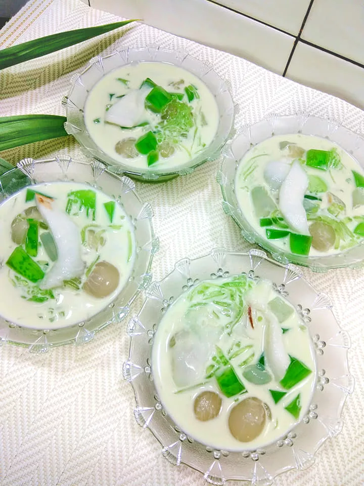 Resipi Buko Pandan Filipina Sedap, Alang-Alang Buat Biar Puas Hati Banyak Isi!