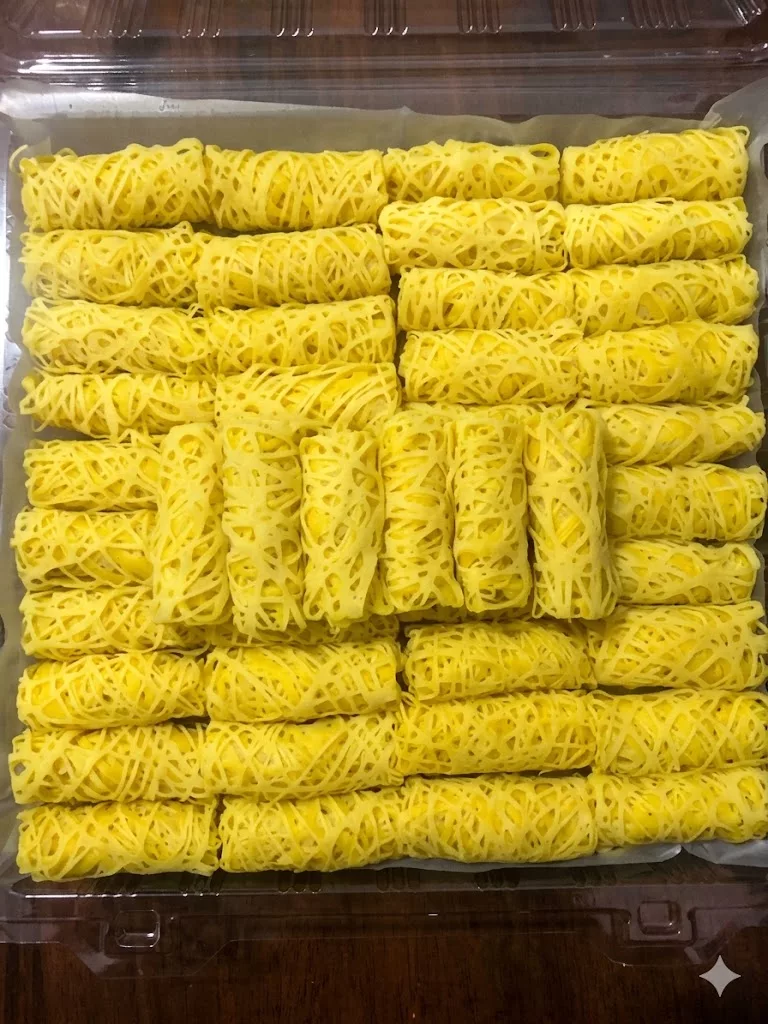 Adunan ROTI JALA Cantik, Pekat Likat Selepas Bancuh Biarkan Selama 15 Minit