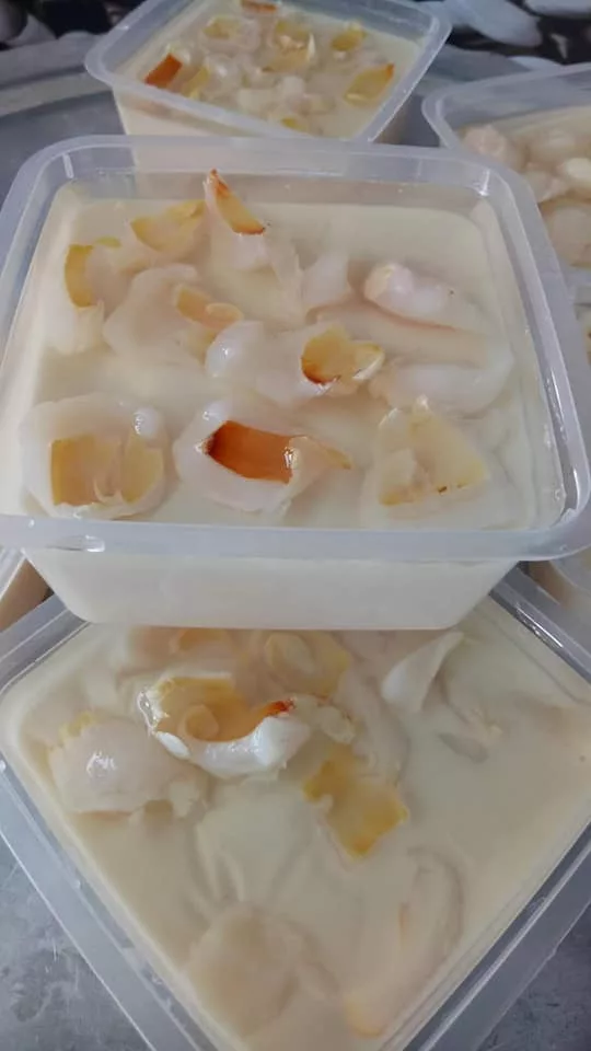 Puding Laici Berkuah Paling Segar & Nikmat. Resipi Mudah Wajib Cuba!