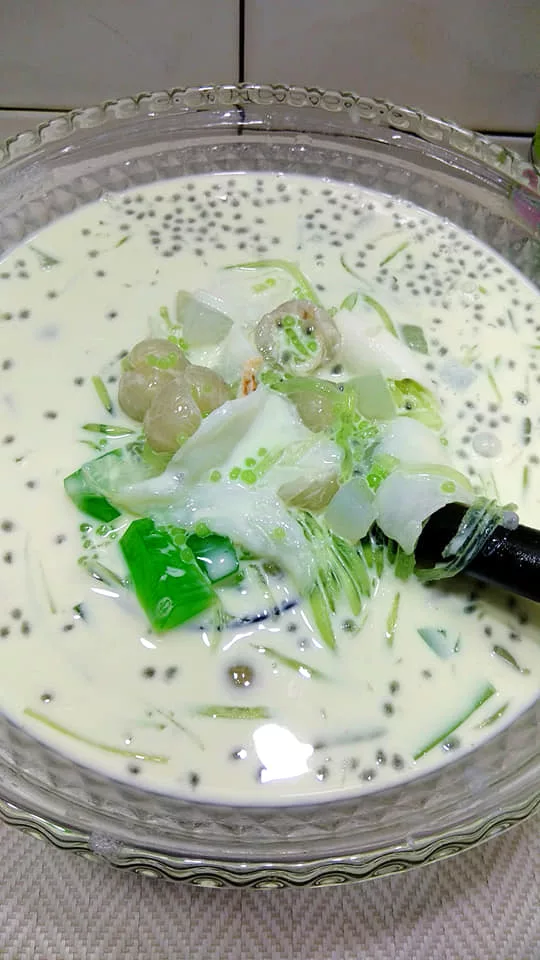 Resipi Buko Pandan Filipina Sedap, Alang-Alang Buat Biar Puas Hati Banyak Isi!