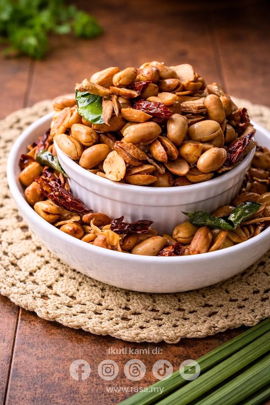 Kacang Goreng Crispy Paling Rangup & Sedap, Resipi Mudah Confirm Jadi!