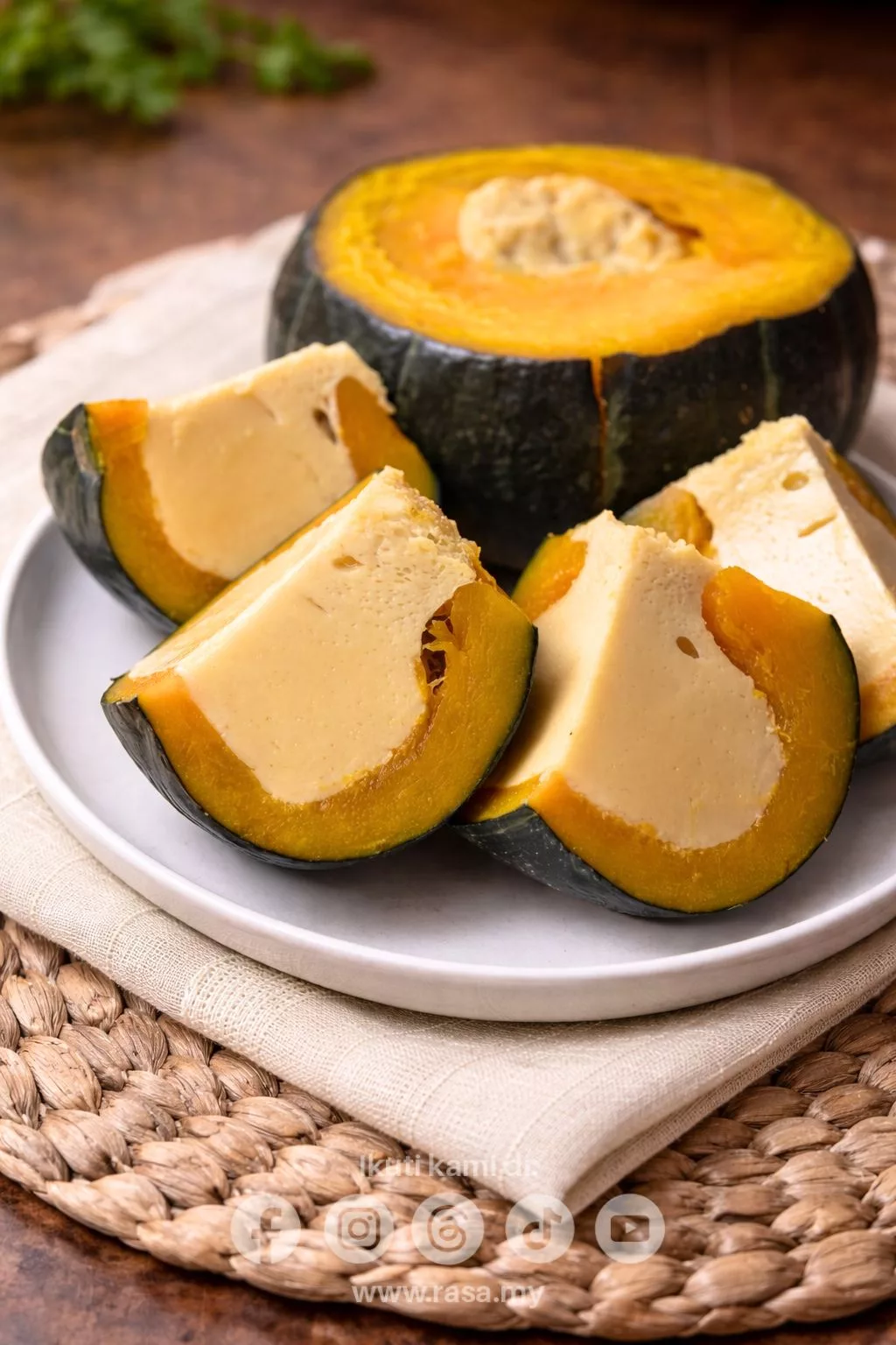 Sekaya Labu Lemak Berkrim Paling Sedap. Lembut Cair Di Mulut & Mudah Dibuat!