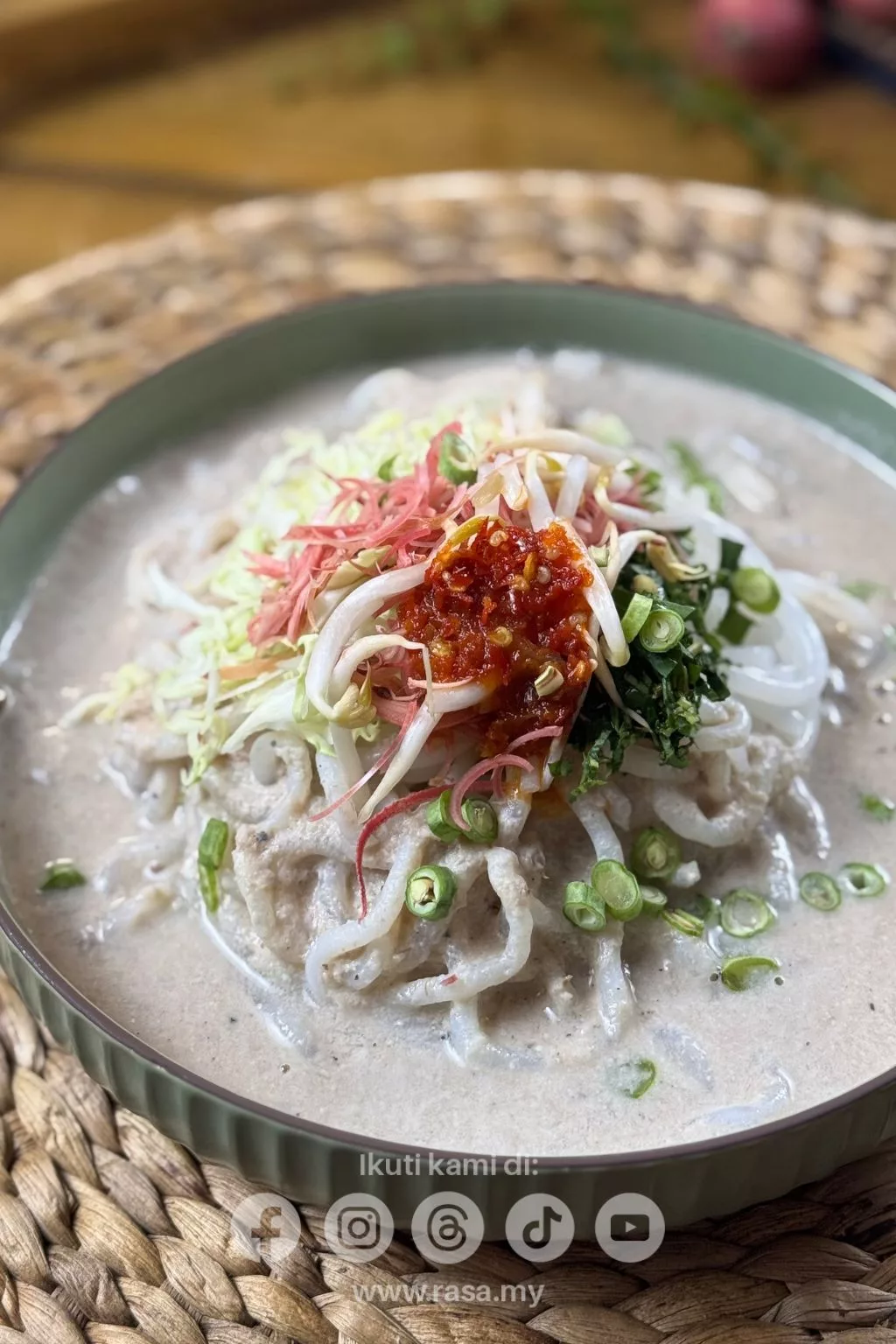 Laksa Lemak Kelantan Paling Sedap & Berlemak. Resipi Mudah Confirm Jadi 5 Laksa Lemak Kelantan Paling Sedap & Berlemak. Resipi Mudah Confirm Jadi