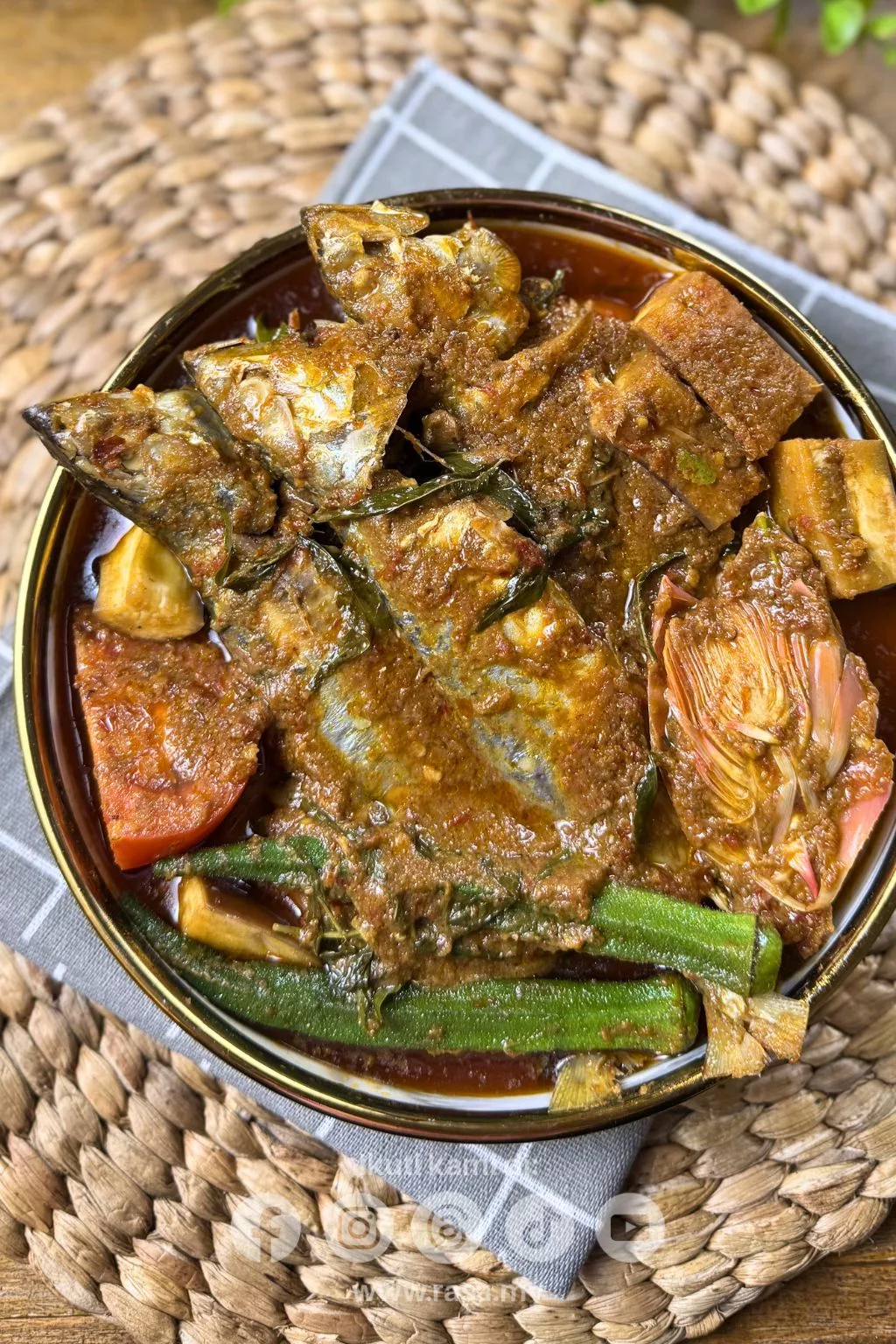 Asam Pedas Kembung Berempah Padu & Menyengat. Resipi Mudah Wajib Cuba 5 Asam Pedas Kembung Berempah Padu & Menyengat. Resipi Mudah Wajib Cuba