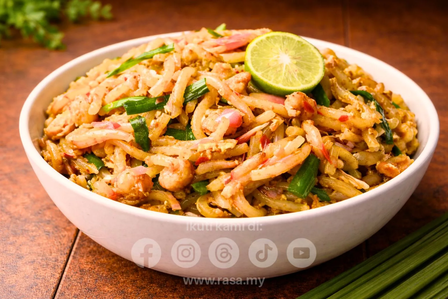 Laksa Goreng Bunga Kantan Paling Wangi & Sedap, Resipi Mudah Yang Confirm Buat Tetamu Terpikat!