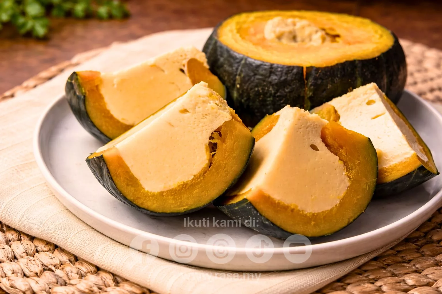 Sekaya Labu Lemak Berkrim Paling Sedap. Lembut Cair Di Mulut & Mudah Dibuat!