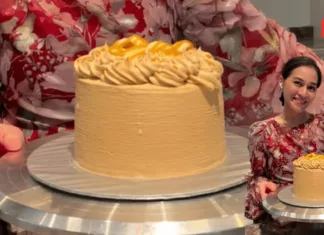 Kek Hasil Air Tangan Pelakon Shima Anuar Cantik & Berseni, Bisnes ‘Shimskitchen’ Dapat Permintaan Ramai