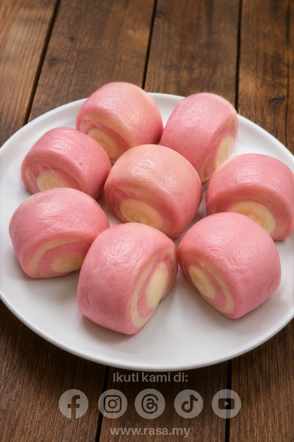 Spiral Mantao Gebu & Sedap, Resipi Mudah, Sekali Buat Pasti Jadi