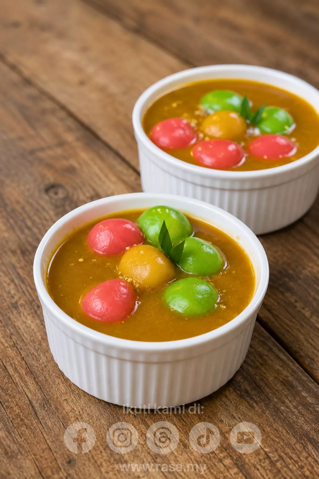 Bubur Bebola Pulut Kuah Santan Manis, Resipi Simple Tapi Sedap