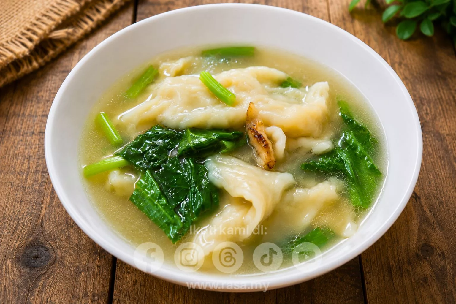 Sup Tepung Kampung Paling Sedap, Resipi Simple Nostalgia Orang Dulu-Dulu 22 Sup Tepung Kampung Paling Sedap, Resipi Simple Nostalgia Orang Dulu-Dulu