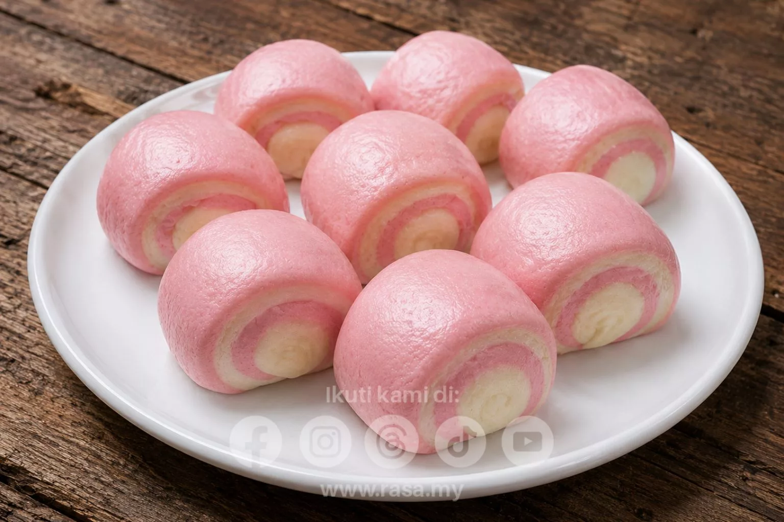 Spiral Mantao Gebu & Sedap, Resipi Mudah, Sekali Buat Pasti Jadi