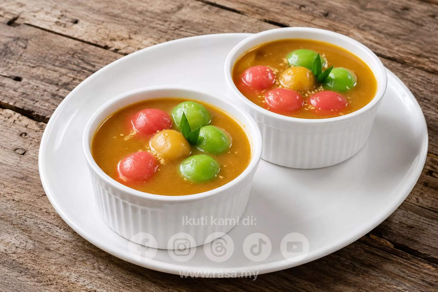 Bubur Bebola Pulut Kuah Santan Manis, Resipi Simple Tapi Sedap