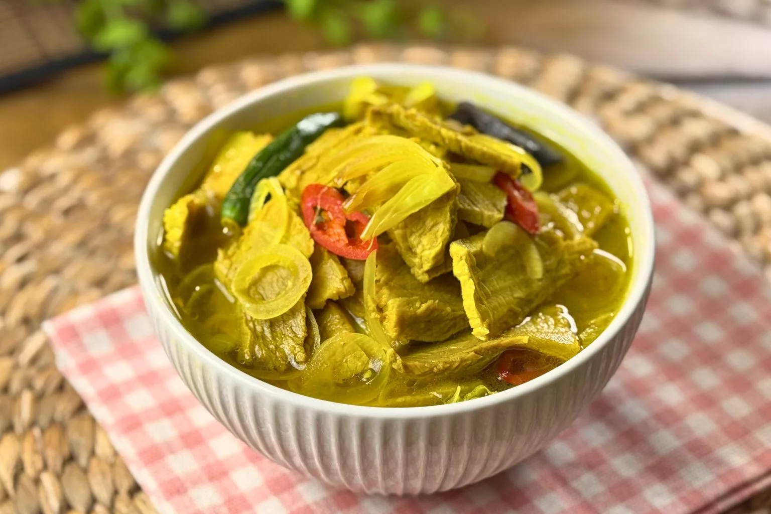 Pindang Daging Sedap & Sihat, Kuah Masam Wangi Memang Buka Selera