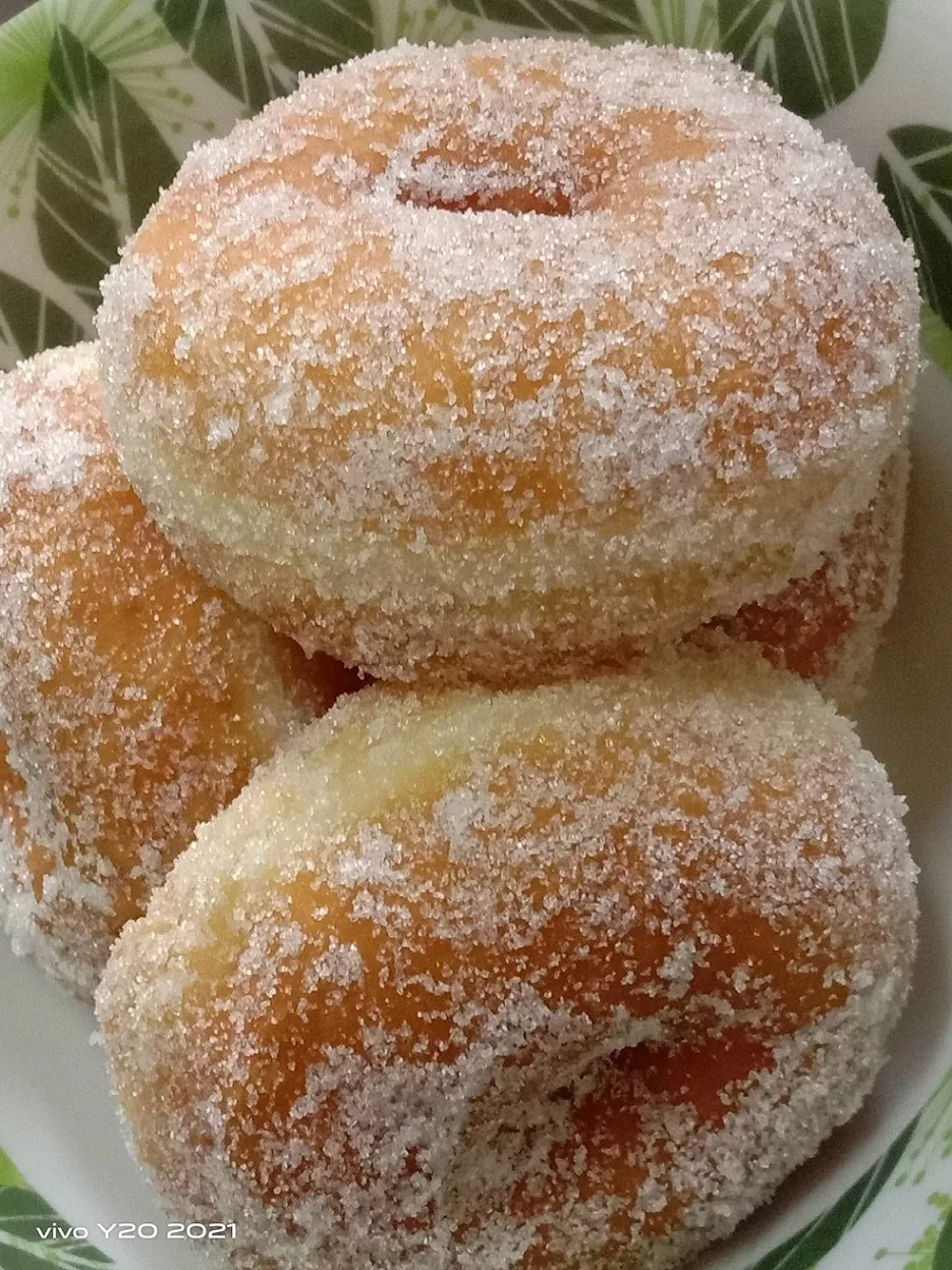 Resipi Viral Donut Cuka Gebu, Dah Sejuk Pun Tetap Lembut! 5 Resipi Viral Donut Cuka Gebu, Dah Sejuk Pun Tetap Lembut!