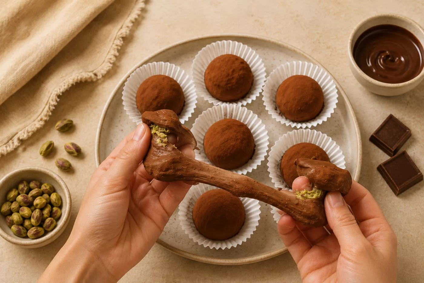 Dubai Chewy Chocolate Paling Sedap: Resipi Viral Premium Dengan Inti Pistachio Yang Memikat 32 Dubai Chewy Chocolate Paling Sedap: Resipi Viral Premium Dengan Inti Pistachio Yang Memikat