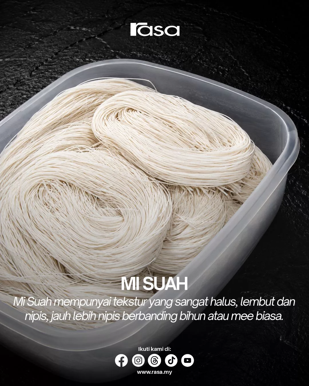 Perbezaan Jenis Mi di Malaysia: Panduan Lengkap & Menarik Kenali Bihun, Laksa, Kuetiau dan Banyak Lagi
