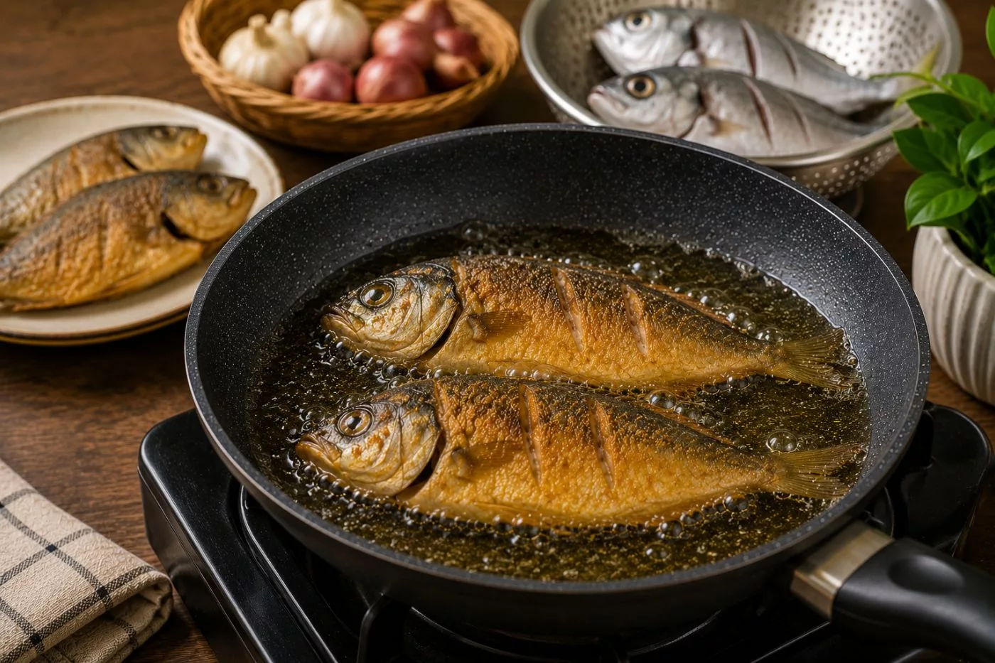 Ikan Goreng Tidak Melekat: 8 Petua Mudah & Berkesan Untuk Hasil Lebih Rangup