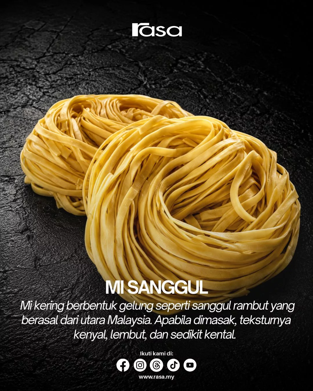 Perbezaan Jenis Mi di Malaysia: Panduan Lengkap & Menarik Kenali Bihun, Laksa, Kuetiau dan Banyak Lagi