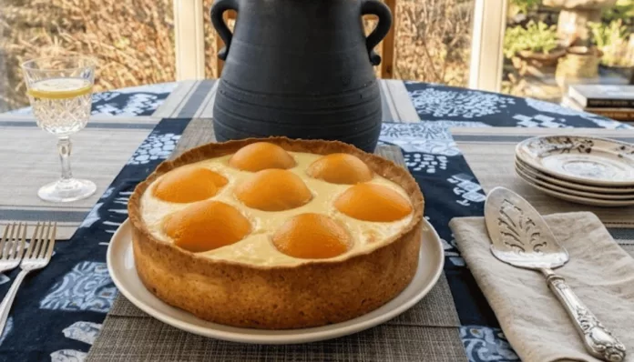 Apricot Custard Tart