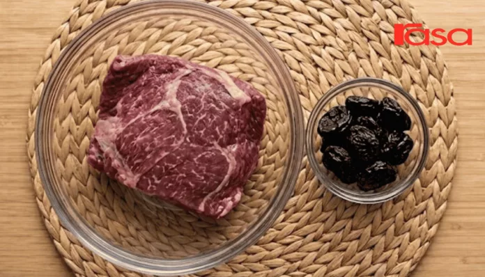 Rebus Daging Dengan Kurma