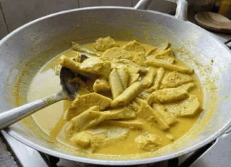 Cara Masak Lauk Kampung, Sayur Keladi Masak Lemak Cili Api Resipi ‘Ori Nismilan’ Sedap
