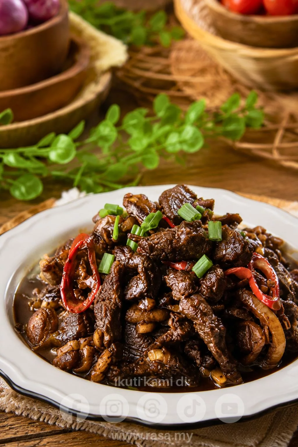 Daging Masak Kicap Kerisik Paling Sedap & Wangi, Resipi Mudah Buat Bertambah Nasi 15 Daging Masak Kicap Kerisik Paling Sedap & Wangi, Resipi Mudah Buat Bertambah Nasi