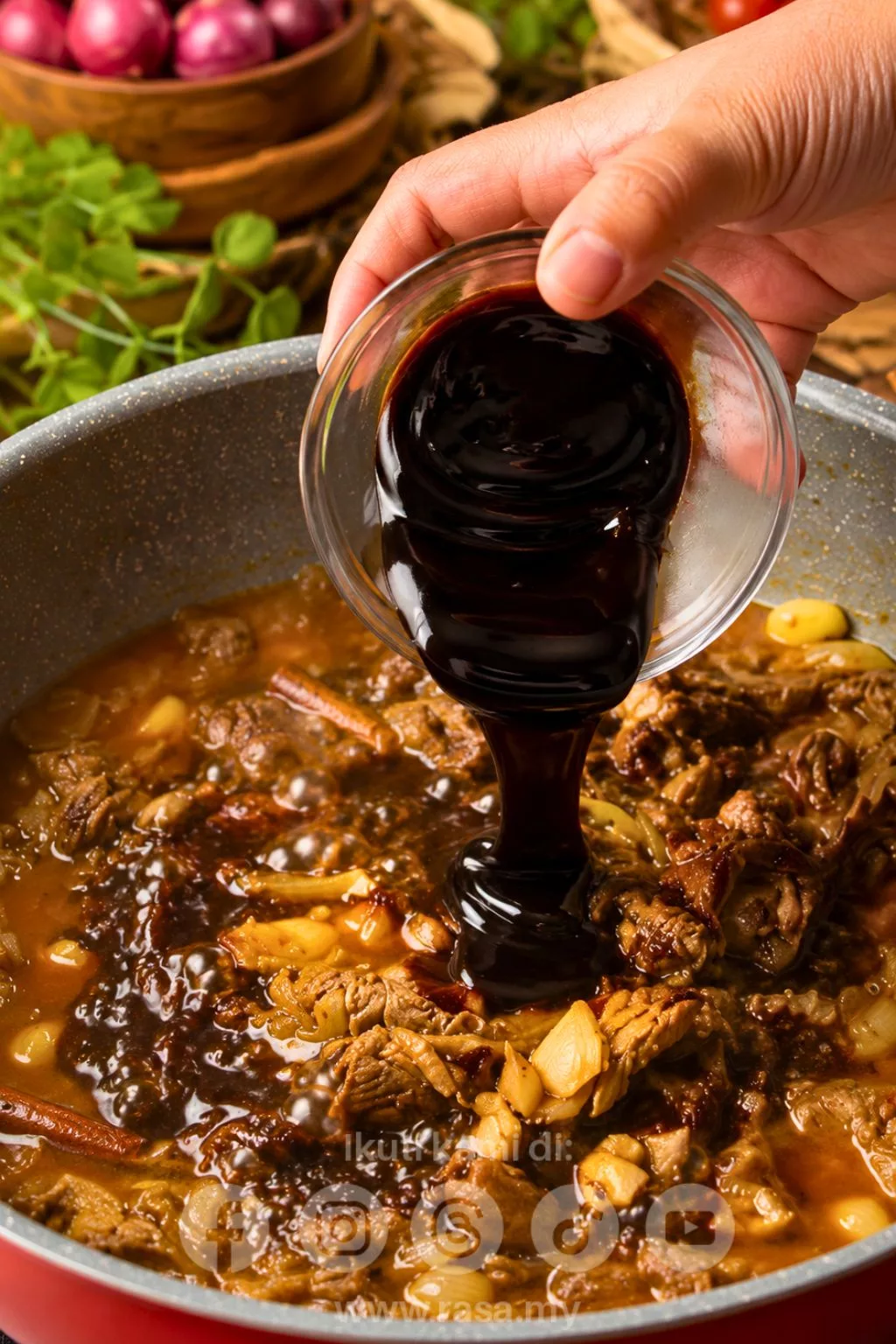 Daging Masak Kicap Kerisik Paling Sedap & Wangi, Resipi Mudah Buat Bertambah Nasi 21 Daging Masak Kicap Kerisik Paling Sedap & Wangi, Resipi Mudah Buat Bertambah Nasi