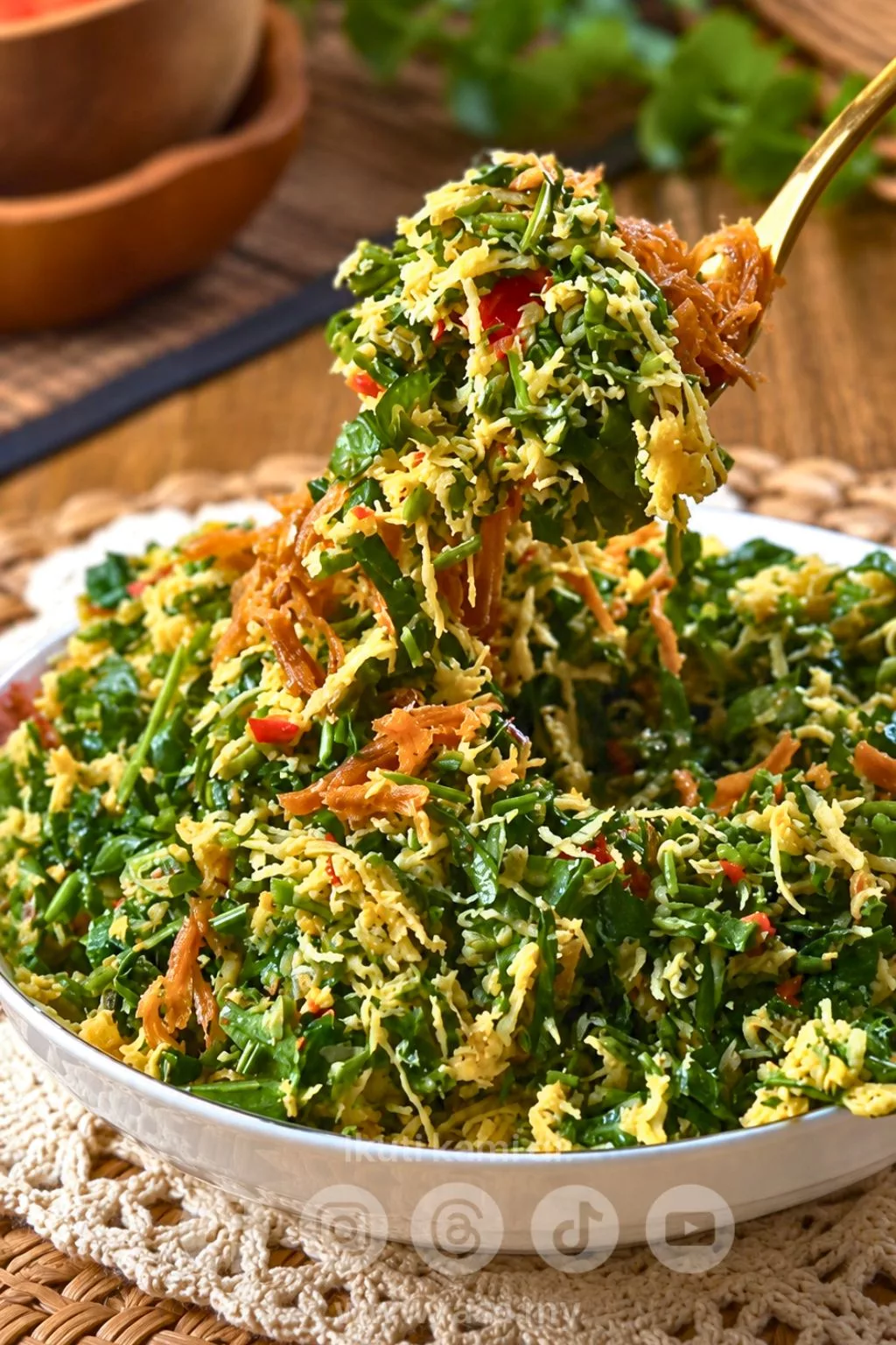 Urap Daun Pegaga Paling Sedap & Menyelerakan, Resipi Tradisional Yang Wajib Cuba