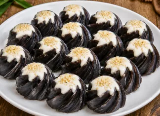 Kuih Kaswi Beras Pulut Hitam Paling Gebu & Lemak Manis, Resipi Tradisional Yang Memikat Selera