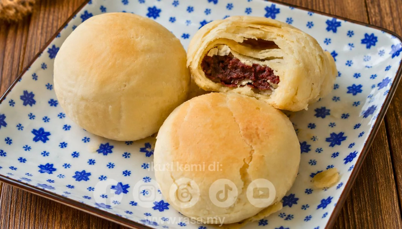 Bakpia Inti Kacang Merah Paling Sedap. Resipi Mudah & Power Buat Sendiri di Rumah