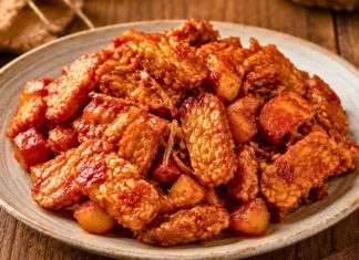 Sambal Tempe Basah Paling Sedap & Rangup, Resipi Mudah Pembuka Selera