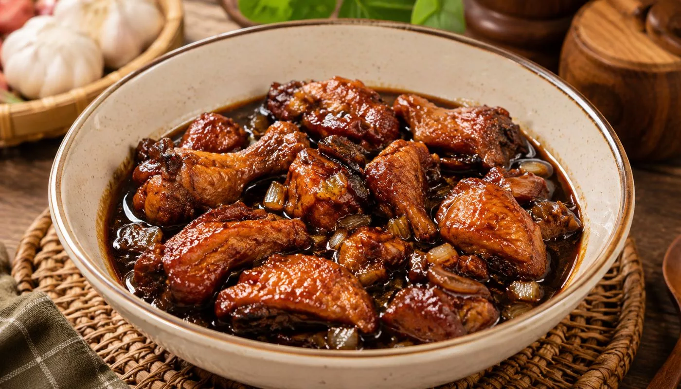 Ayam Masak Kicap Tambah Sedap Bila Letak Perencah Sup