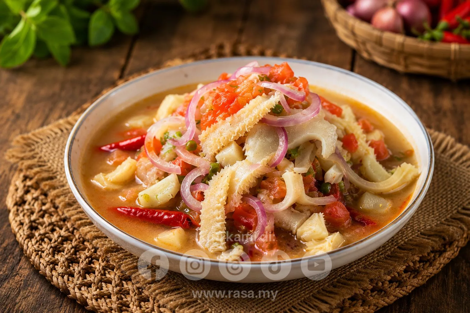 Air Asam Perut Lembu Paling Kaw. Resipi Pedas, Masam & Beraroma Yang Buka Selera