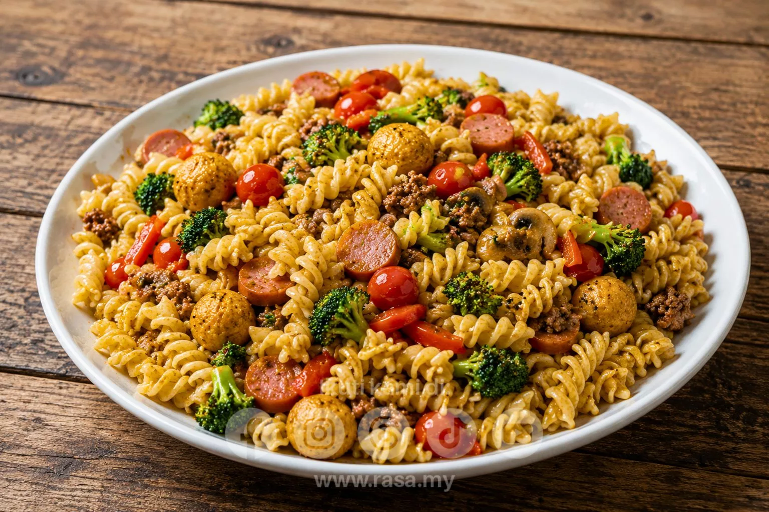 Pasta Spiral Goreng Ringkas Yang Menyelerakan, Resipi Mudah Ala Melayu 12 Pasta Spiral Goreng Ringkas Yang Menyelerakan, Resipi Mudah Ala Melayu