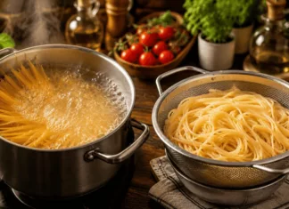 Spageti Al Dente,Teknik Betul Rebus Pasta Supaya Sos Melekat & Tak Kembang