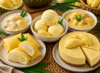 Lebihan Durian? Cuba 5 Dessert Durian Ini Yang Sangat Mudah Dibuat