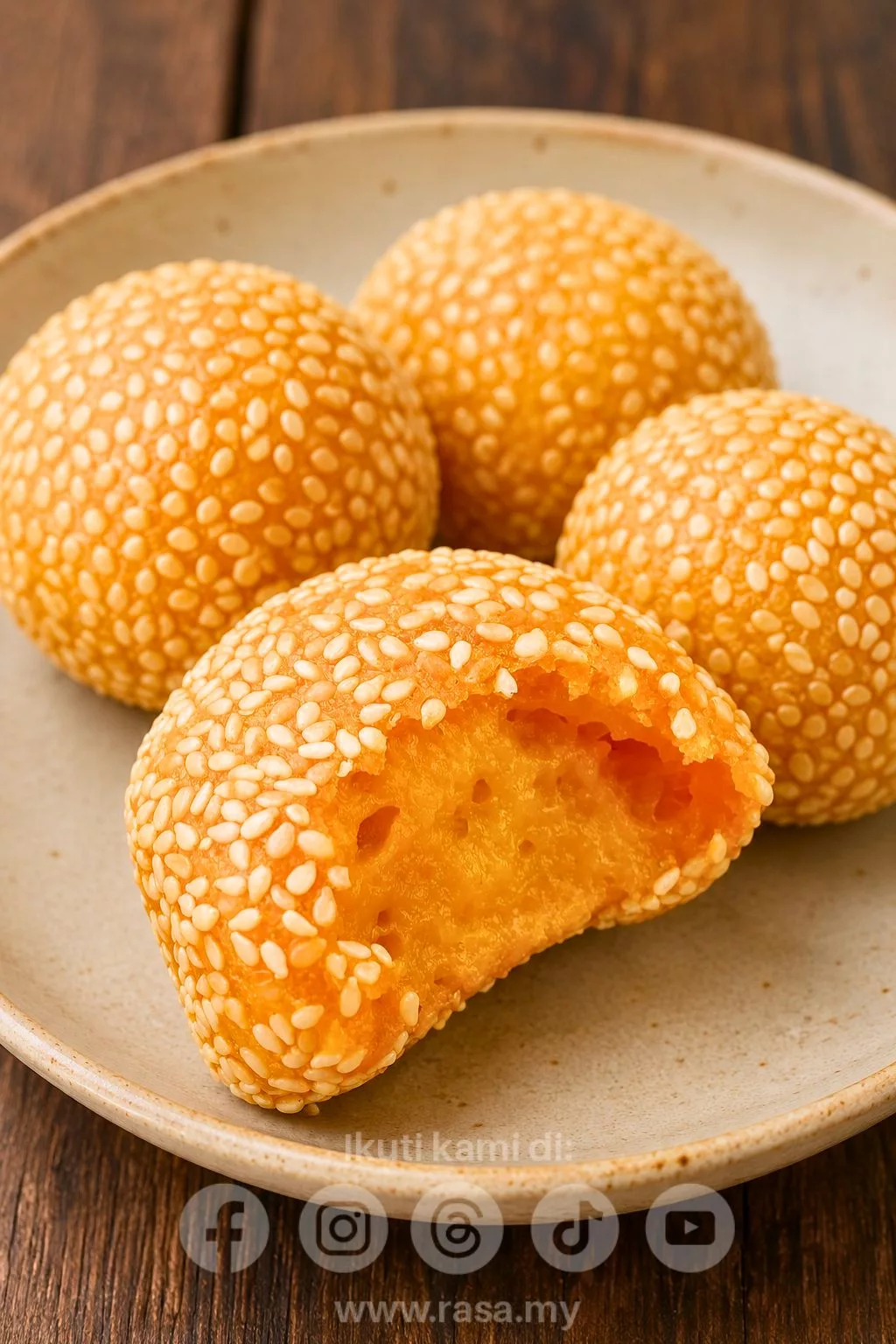 Resipi Kuih Bom Labu Sedap, Mudah Buat & Tak Guna Minyak 5 Resipi Kuih Bom Labu Sedap, Mudah Buat & Tak Guna Minyak
